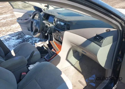 2008 Toyota Corolla Le из США, поврежденный, VIN 2T1BR32E68C884357